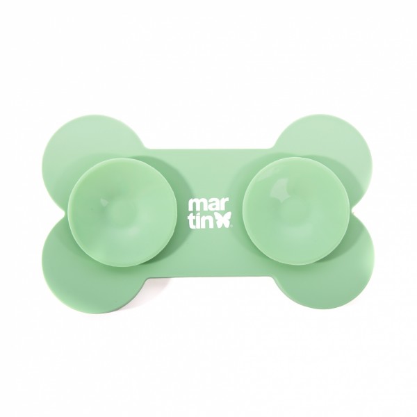 TAPIS DE LECHAGE pour chien forme os couleur vert MARTIN SELLIER-DOGFRENCHTOUCH