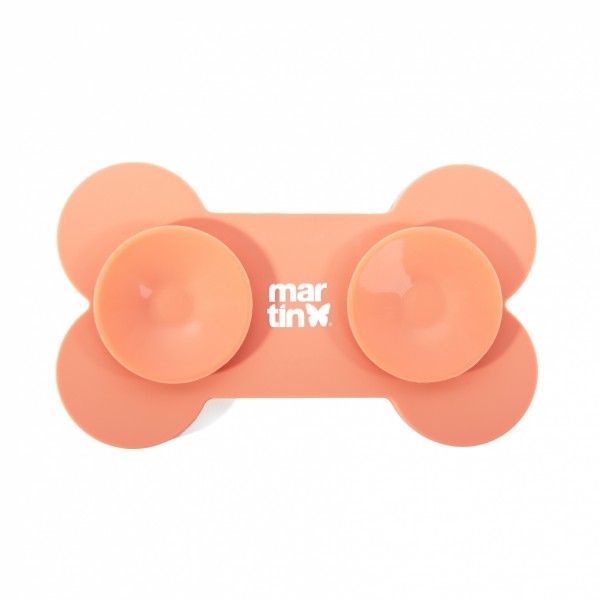 TAPIS DE LECHAGE pour chien forme os couleur rose MARTIN SELLIER-DOGFRENCHTOUCH