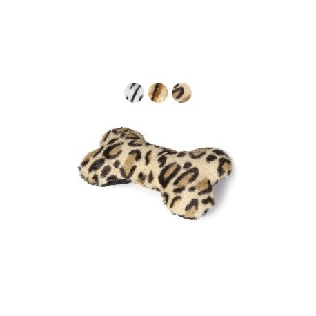 JOUET pour chien PELUCHE OS JUNGLE PANTHERE sonore KARLIE-DOGFRENCHTOUCH