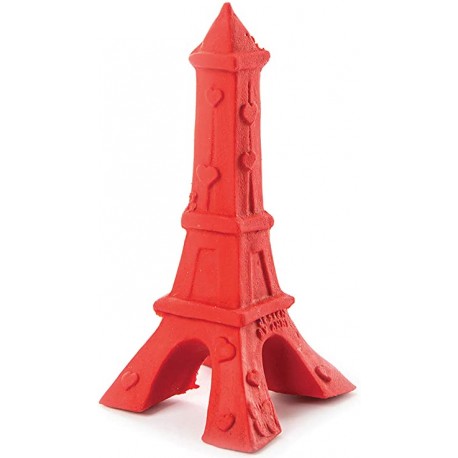 Jouet pour chien Tour Eiffel rouge Martin Sellier