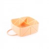 GAMELLE PLIABLE pour chien et chat couleur jaune MARTIN SELLIER-DOGFRENCHTOUCH