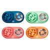 GAMELLE DOUBLE ANTI GLOUTON pour chien et chat couleur bleu MARTIN SELLIER-DOGFRENCHTOUCH