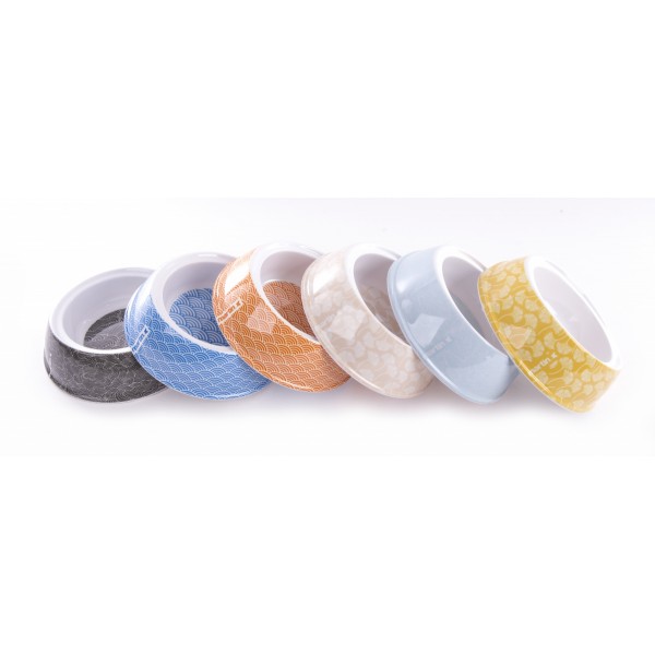 GAMELLES MELAMINEES pour chien LOT DE 6 COLLECTION JAPAN 1,4 L MARTIN SELLIER-DOGFRENCHTOUCH