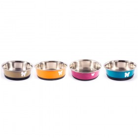 copy of GAMELLE DOUBLE PLIABLE pour chien et chat couleur bleu MARTIN SELLIER