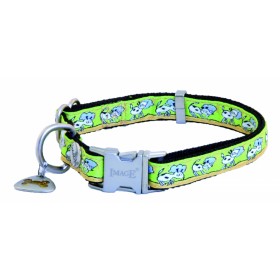 COLLIER pour chien OLIVIER VERT IMAGE-DOGFRENCHTOUCH