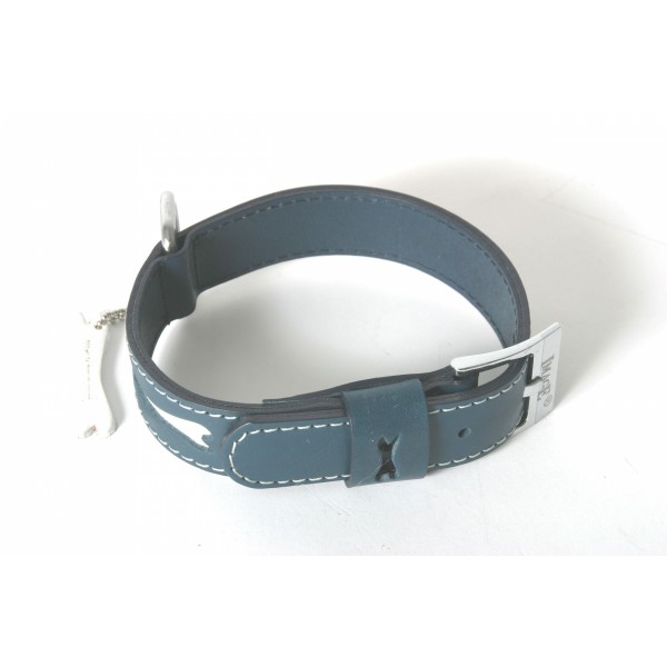 COLLIER EN CUIR pour chien OLIVIER IMAGE-DOGFRENCHTOUCH