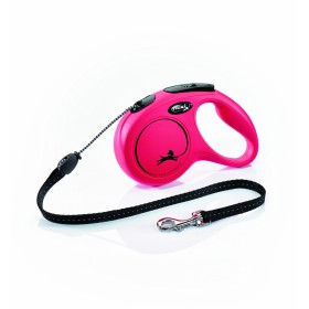 LAISSE RETRACTABLE NEW CLASSIC pour chiens avec cordon ROUGE FLEXI-DOGFRENCHTOUCH