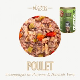PATEE pour chien Mijotés de poulet 150g x12 MARTIN FOOD MARTIN SELLIER-DOGFRENCHTOUCH