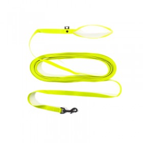 LONGE DE TRAVAIL pour chien avec poignée couleur vert citron MARTIN SELLIER-DOGFRENCHTOUCH
