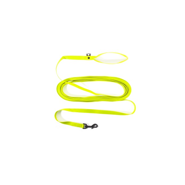 LONGE DE TRAVAIL pour chien avec poignée couleur vert citron MARTIN SELLIER-DOGFRENCHTOUCH