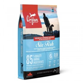 CROQUETTES pour chien DOG SIX FISH ORIJEN-DOGFRENCHTOUCH