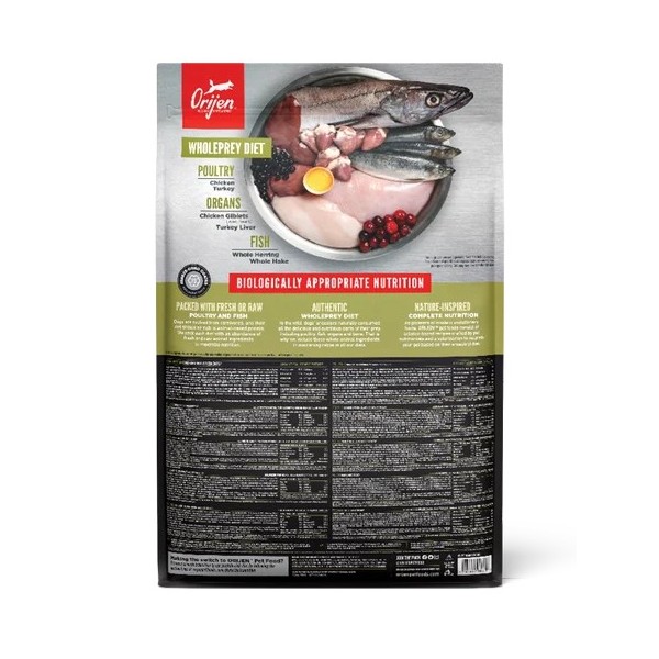 CROQUETTES pour chien DOG SENIOR ORIJEN-DOGFRENCHTOUCH