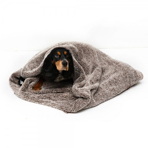 SAC DE COUCHAGE POLAIRE pour chien et chat Collection DOUDOUZEN couleur marron MARTIN SELLIER-DOGFRENCHTOUCH