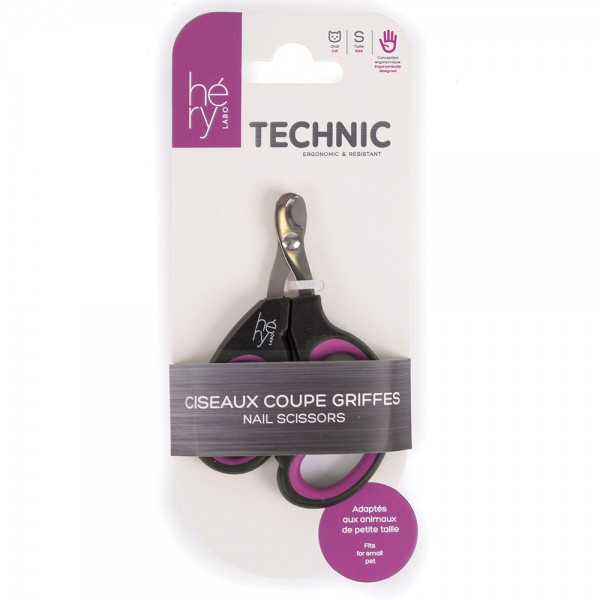 CISEAUX COUPE GRIFFES pour chat TAILLE SMALL TECHNIC HERY-DOGFRENCHTOUCH