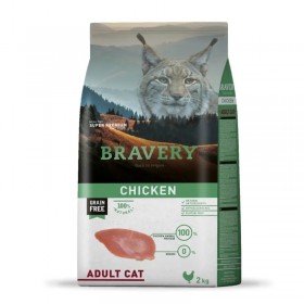 CROQUETTES SUPER PREMIUM pour chat ADULT CHICKEN BRAVERY-DOGFRENCHTOUCH