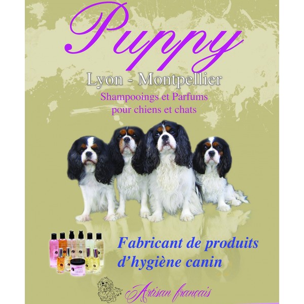 MASQUE RESTRUCTURANT pour chien ADIEU O NOEUDS PUPPY-DOGFRENCHTOUCH