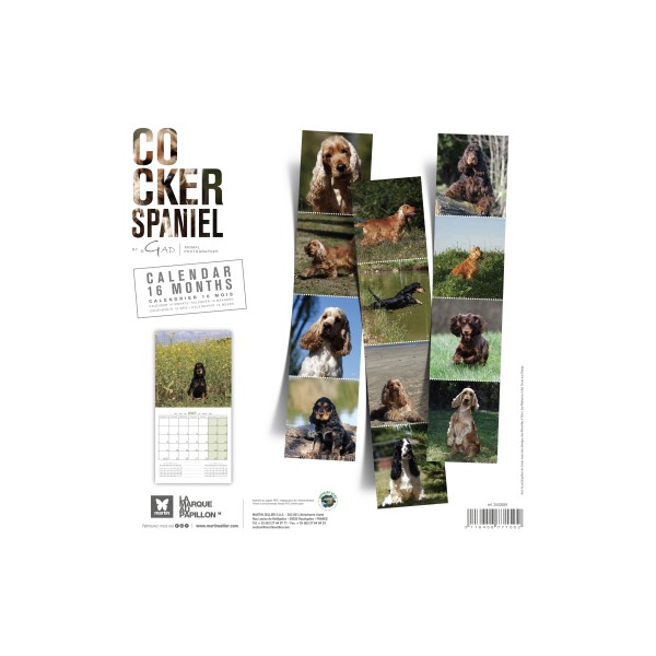 copy of Calendrier chien 2023-2024 Bouledogue français MARTIN SELLIER