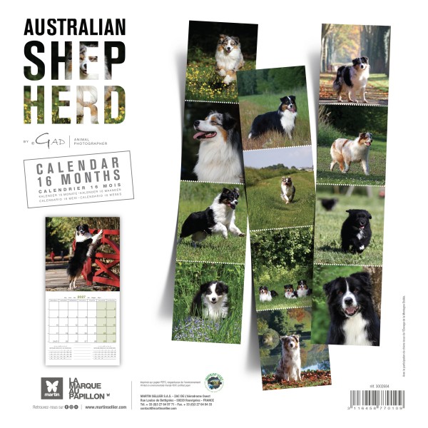 copy of Calendrier chien 2023-2024 Bouledogue français MARTIN SELLIER