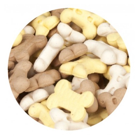 Friandises pour chien Biscuits forme mini os FLAMINGO