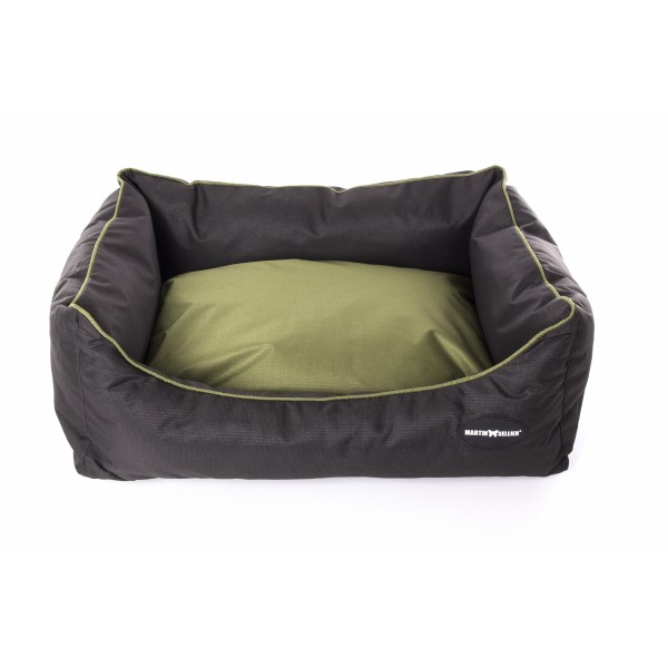 CORBEILLE pour chien ou chat Collection WATERPROOF couleur noir/kaki MARTIN SELLIER-DOGFRENCHTOUCH