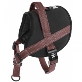 HARNAIS ANTI-TRACTION pour chien Hop & Stop couleur marron MARTIN SELLIER-DOGFRENCHTOUCH