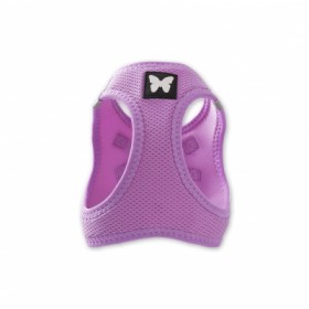 HARNAIS MESH pour chien ou chat couleur parme MARTIN SELLIER-DOGFRENCHTOUCH