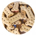 Friandises pour chien Biscuits os fourrés sans céréales FLAMINGO