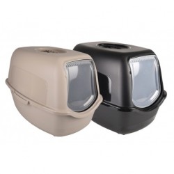 Maison de toilette pour chat LEXIE avec filtre Flamingo