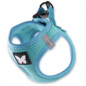 HARNAIS MESH pour chien ou chat couleur turquoise MARTIN SELLIER-DOGFRENCHTOUCH