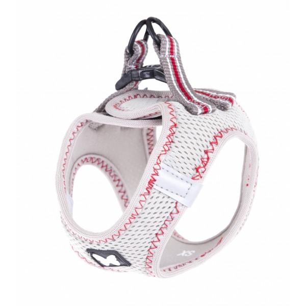 HARNAIS MESH pour chien ou chat TRIO couleur gris MARTIN SELLIER-DOGFRENCHTOUCH