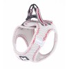 HARNAIS MESH pour chien ou chat TRIO couleur gris MARTIN SELLIER-DOGFRENCHTOUCH
