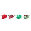 JOUETS pour chat LOT DE 4 PELUCHES SOURIS DE NOEL BEEZTEES-DOGFRENCHTOUCH