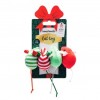 JOUETS pour chat LOT DE 4 PELUCHES SOURIS DE NOEL BEEZTEES-DOGFRENCHTOUCH