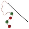 JOUET pour chat CANNE A PECHE DE NOEL 4 BOULES BEEZTEES-DOGFRENCHTOUCH