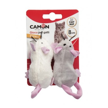 Lot de 2 souris herbe à chat CAMON