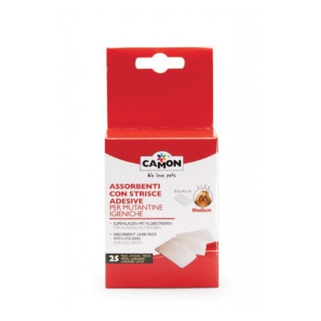 PROTEGES CULOTTES pour chienne AVEC ADHESIFS pour culotte hygiénique CAMON-DOGFRENCHTOUCH