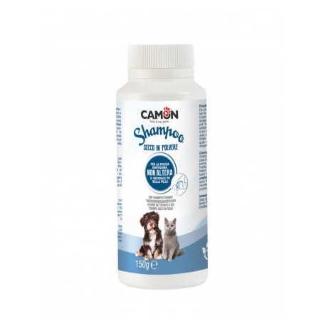Poudre shampooing sec pour chien et chat CAMON