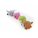 Peluche animaux vibrante pour chien ou chat CAMON