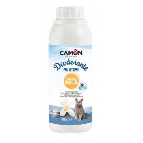 DESODORISANT LITIERE pour chat granules parfum vanille CAMON-DOGFRENCHTOUCH