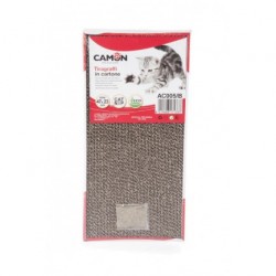 Griffoir carton avec herbe à chat CAMON