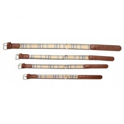 Collier pour chien Ecossais en cuir de veau CAMON