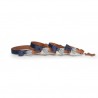 Collier cuir et noeud papillon pour chien CAMON