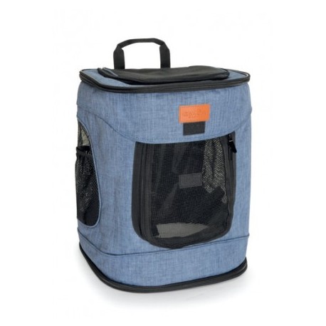 Sac à dos de transport pour chien couleur bleu BOWLING CAMON