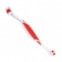 Brosse à dents à 2 têtes pour chien CAMON