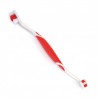 Brosse à dents à 2 têtes pour chien CAMON
