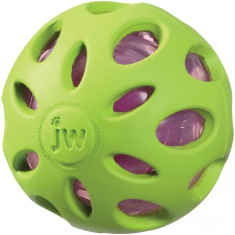Balle sonore à mâcher Crackle Ball pour chien JW