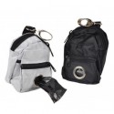 Distributeur ramasse-crottes + recharge forme sac à dos FLAMINGO