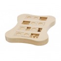 Jouet en bois stimulateur cérébral EDISON pour chien FLAMINGO