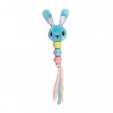 Peluche sonore avec balles pour chiot FLAMINGO