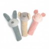 Peluche hochet pour chiot FLAMINGO
